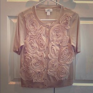 LOFT Rose Cardigan